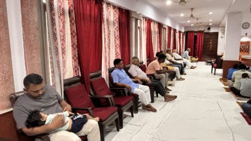 Sadhaks during Bal Shivir 2025