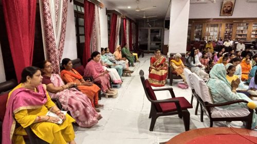 Sadhaks during Bal Shivir 2025